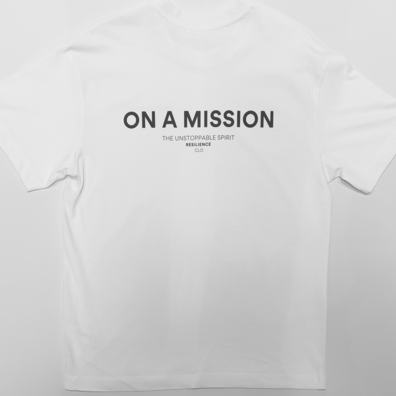 ON A MISSION OVERSIZED T-SHIRT